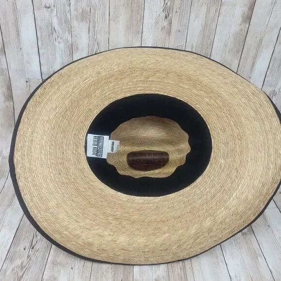 Resistol Hicktown Jason Aldean Collection Straw Cowboy Hat size Medium - Picture 6 of 8